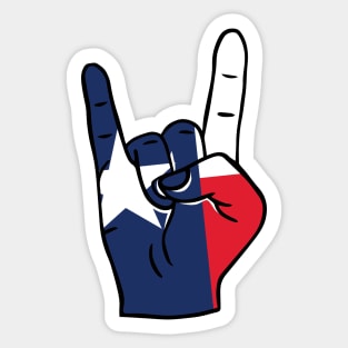 Rock On, Texas Sticker